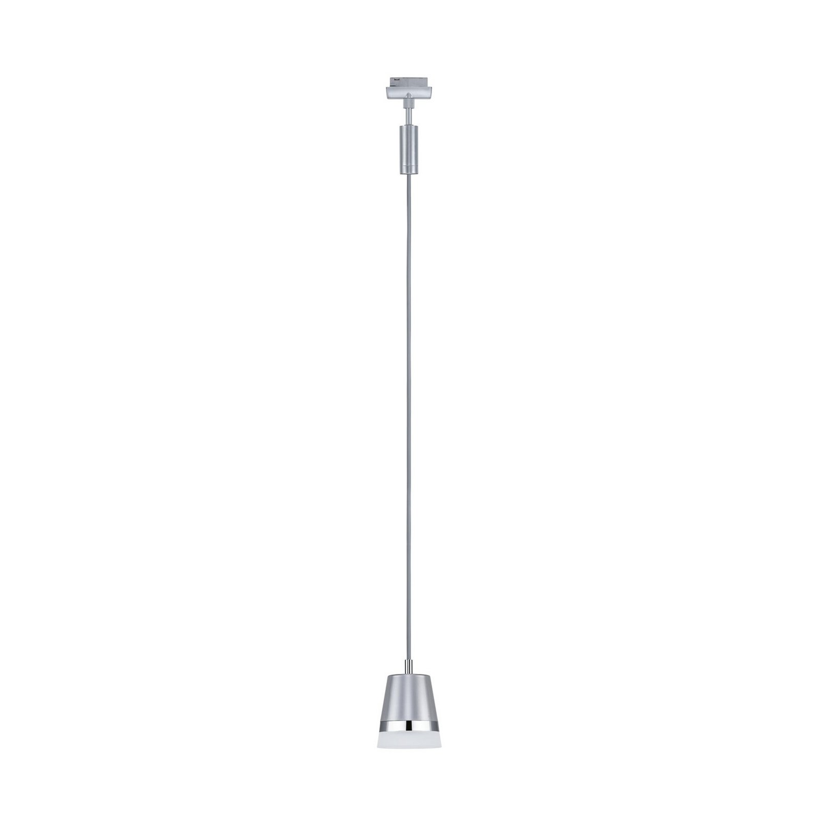 Paulmann URail hengelampe Cone, krom matt, GU10