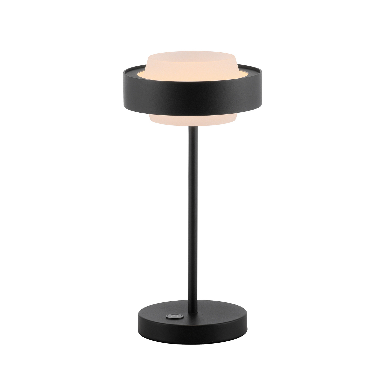 Schöner Wohnen LED-bordlampe Elmo, svart, 3000 K, dimmer Schöner Wohnen LED-bordlampe Elmo, svart, 3000 K, dimmer