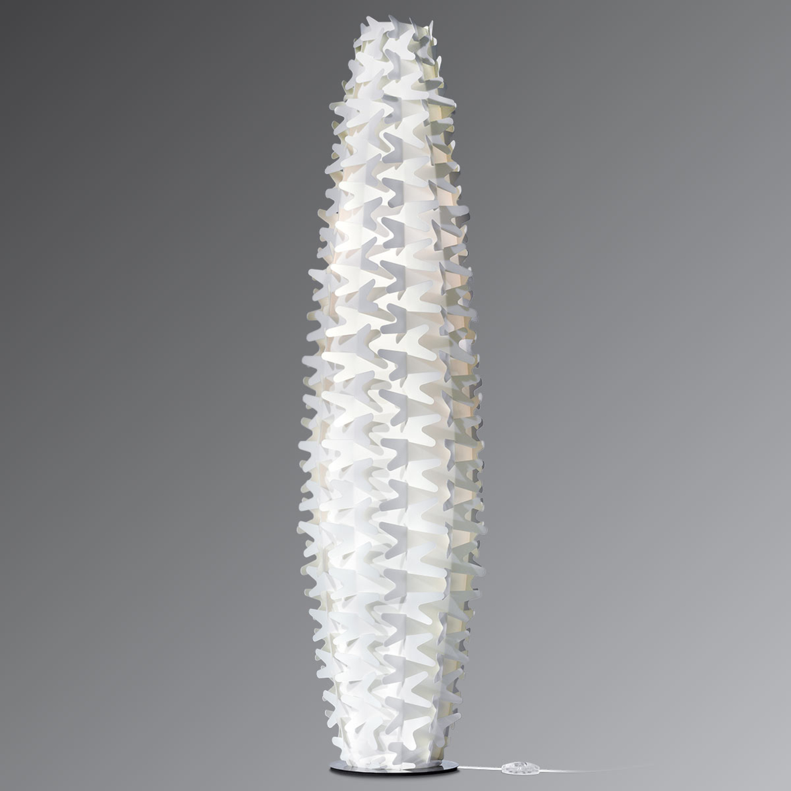 Slamp Exceptional CACTUS floor lamp, height 180 cm, for Living / Dining Room, Opalflex, E27, 24 W, energy efficiency: A++, H: 180 cm