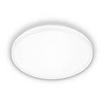 Plafonnier LED Pulap A, blanc, Ø 33 cm, plastique