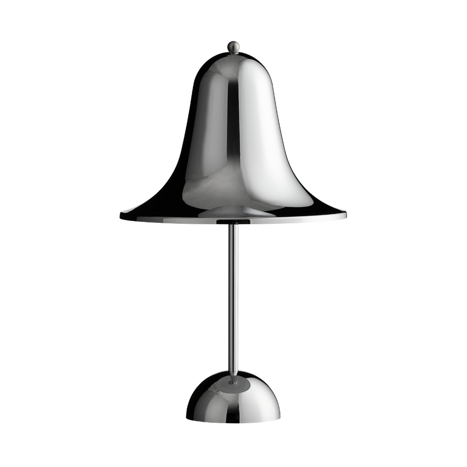 Pantop Portable Lampe de Table Chrome - Verpan