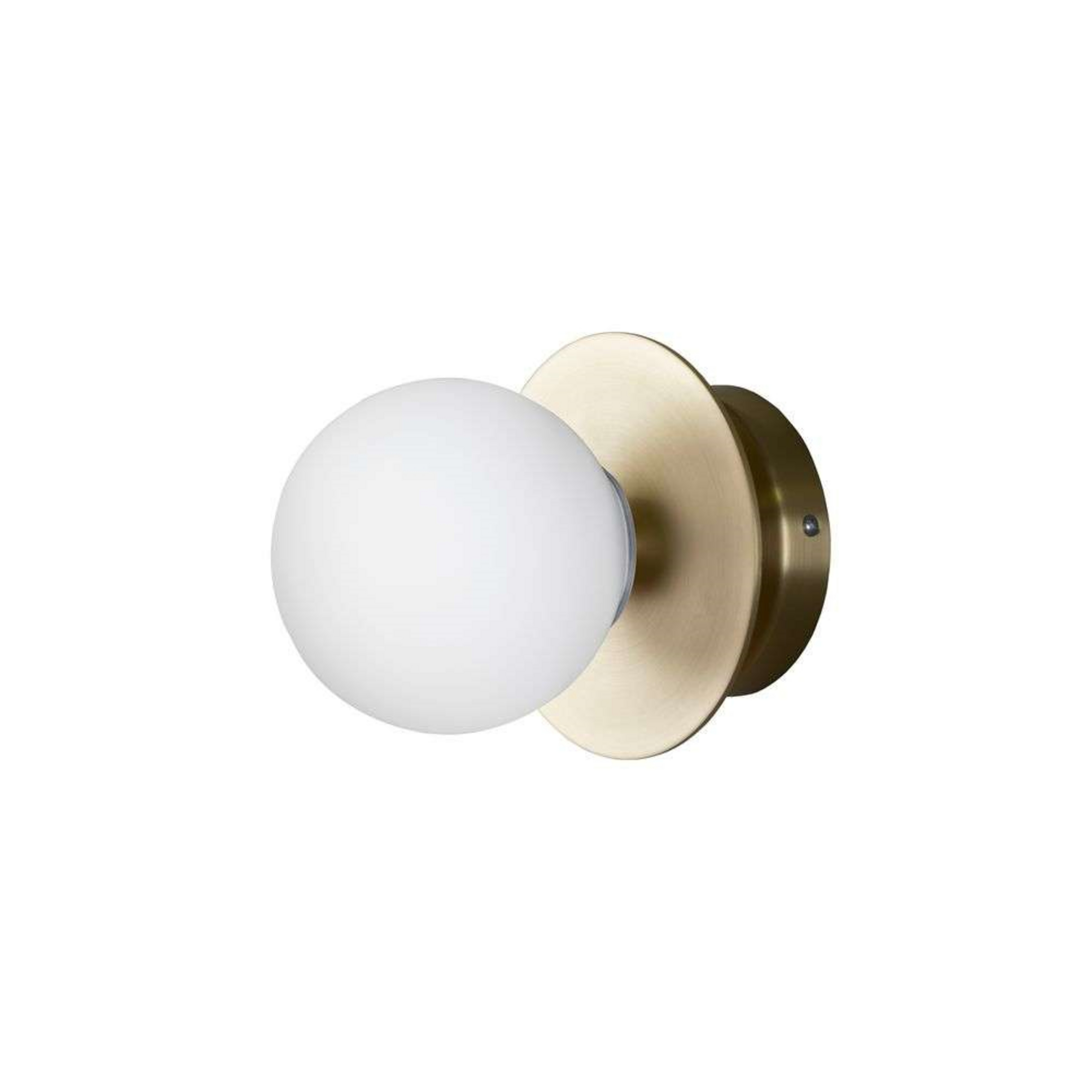 Applique/plafonnier Art déco, IP44, laiton - Globen Lighting