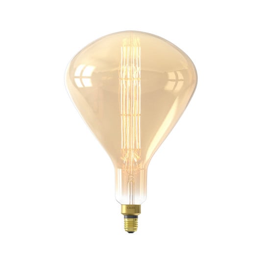 Calex Sydney Lamp E27 7.5W 2,200K dim gold