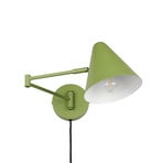 Seinavalgusti Cosima, roheline, ulatus 54 cm, metall