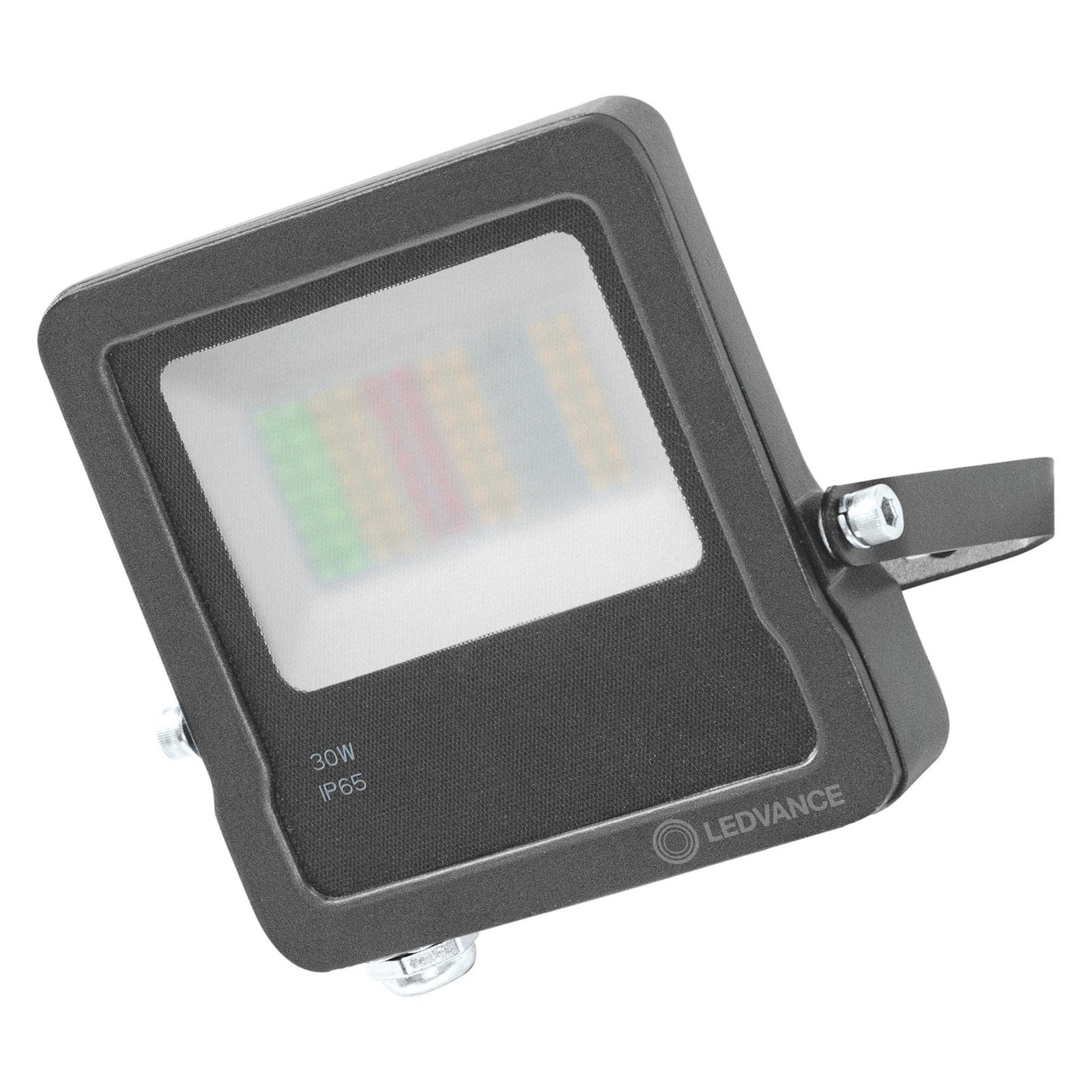 LEDVANCE SMART+ WiFi Floodlight, RGBW, grigio, 30W