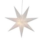 Dekorační hvězda Galaxy z papíru, bílá Ø 60 cm