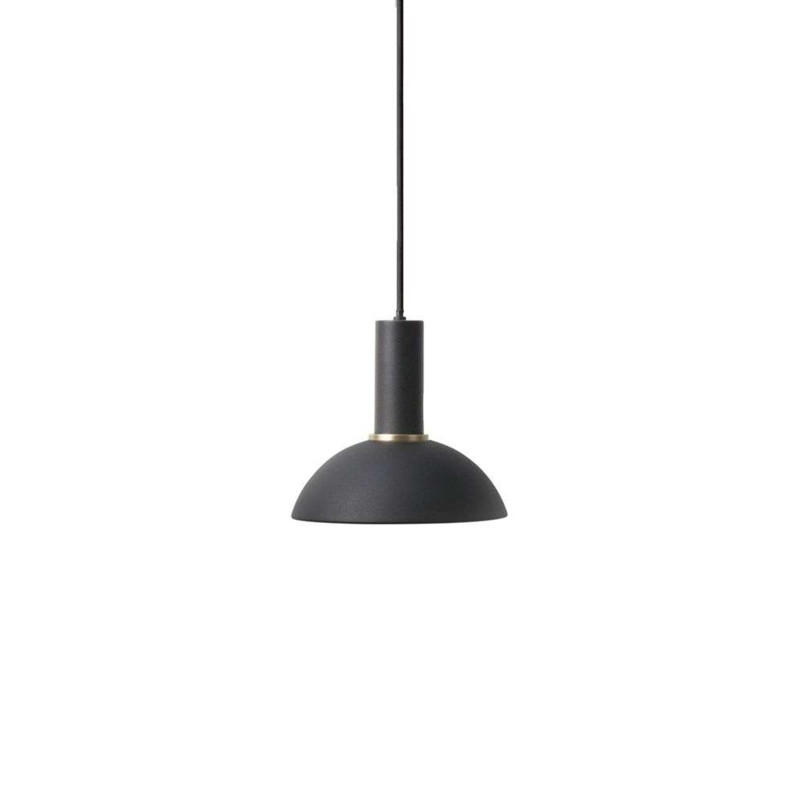 Collect Taklampa Hoop Low Black - Ferm Living