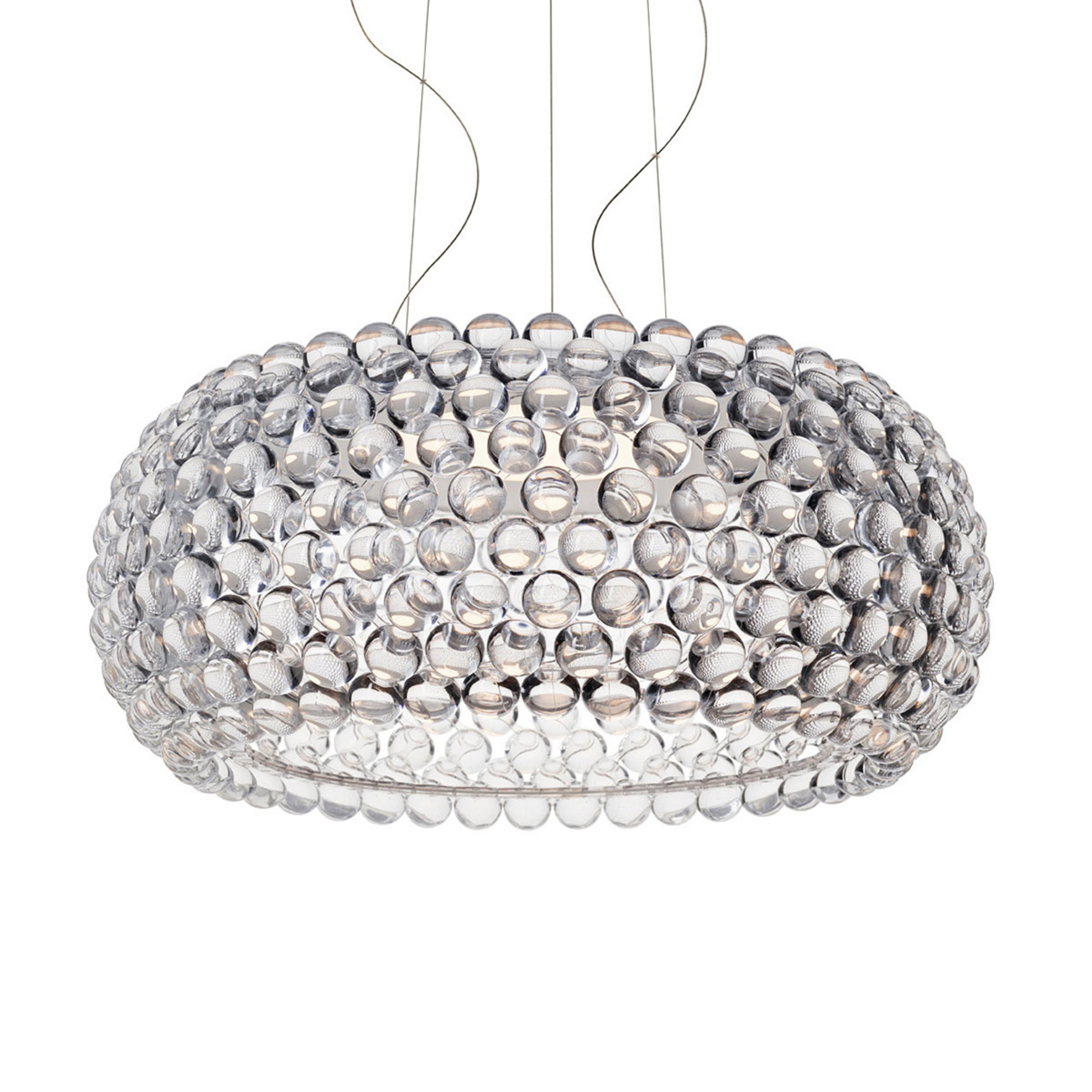 Foscarini Caboche Plus Grande suspension claire