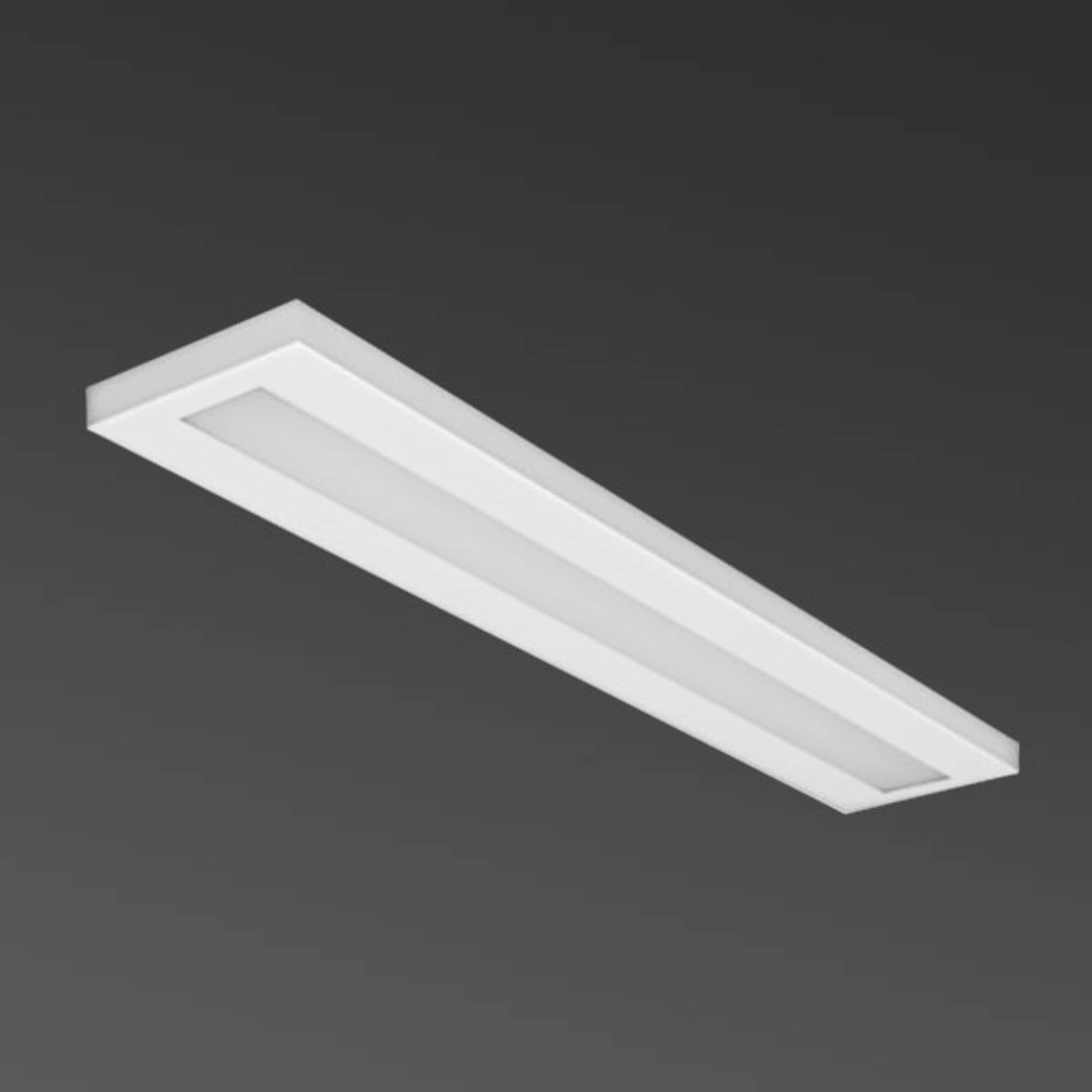 LED-Anbauleuchte in Weiß, rechteckig 48 W 4.000 K