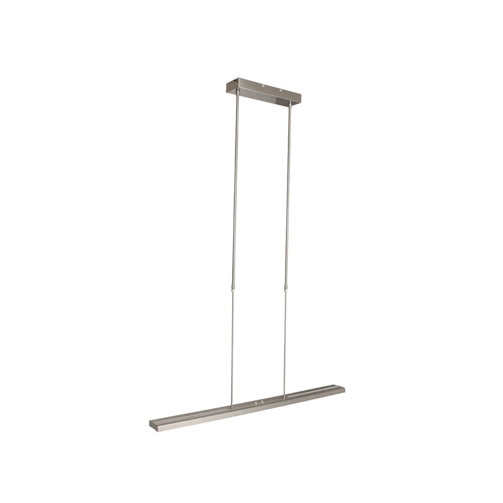 Zelena Motion hanglamp, staalkleurig, CCT, metaal