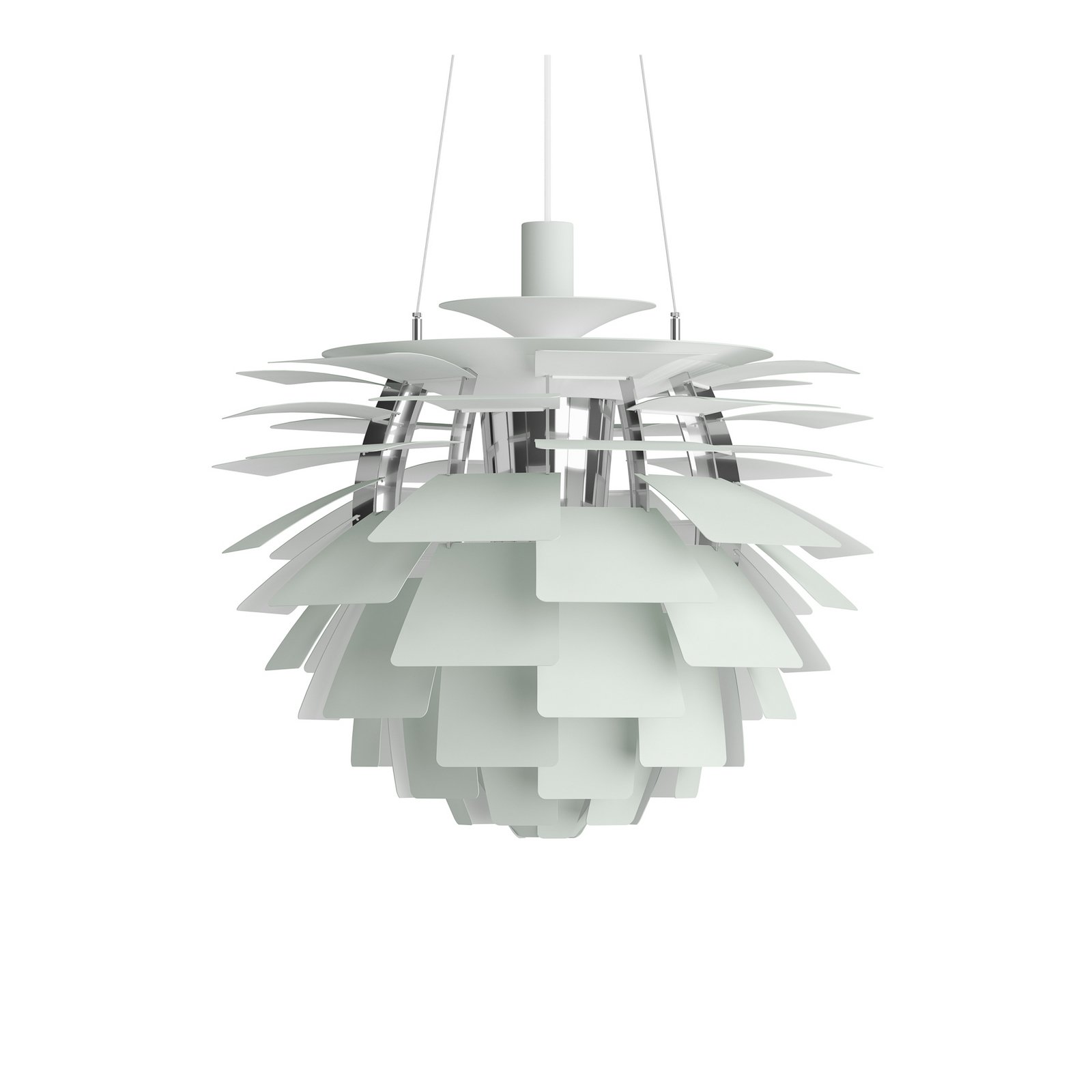 Hanglamp PH Artichoke groen/chroom Ø 60 cm - Louis Poulsen