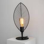 PR Home Lampada da tavolo Elm a forma di foglia, altezza 42 cm