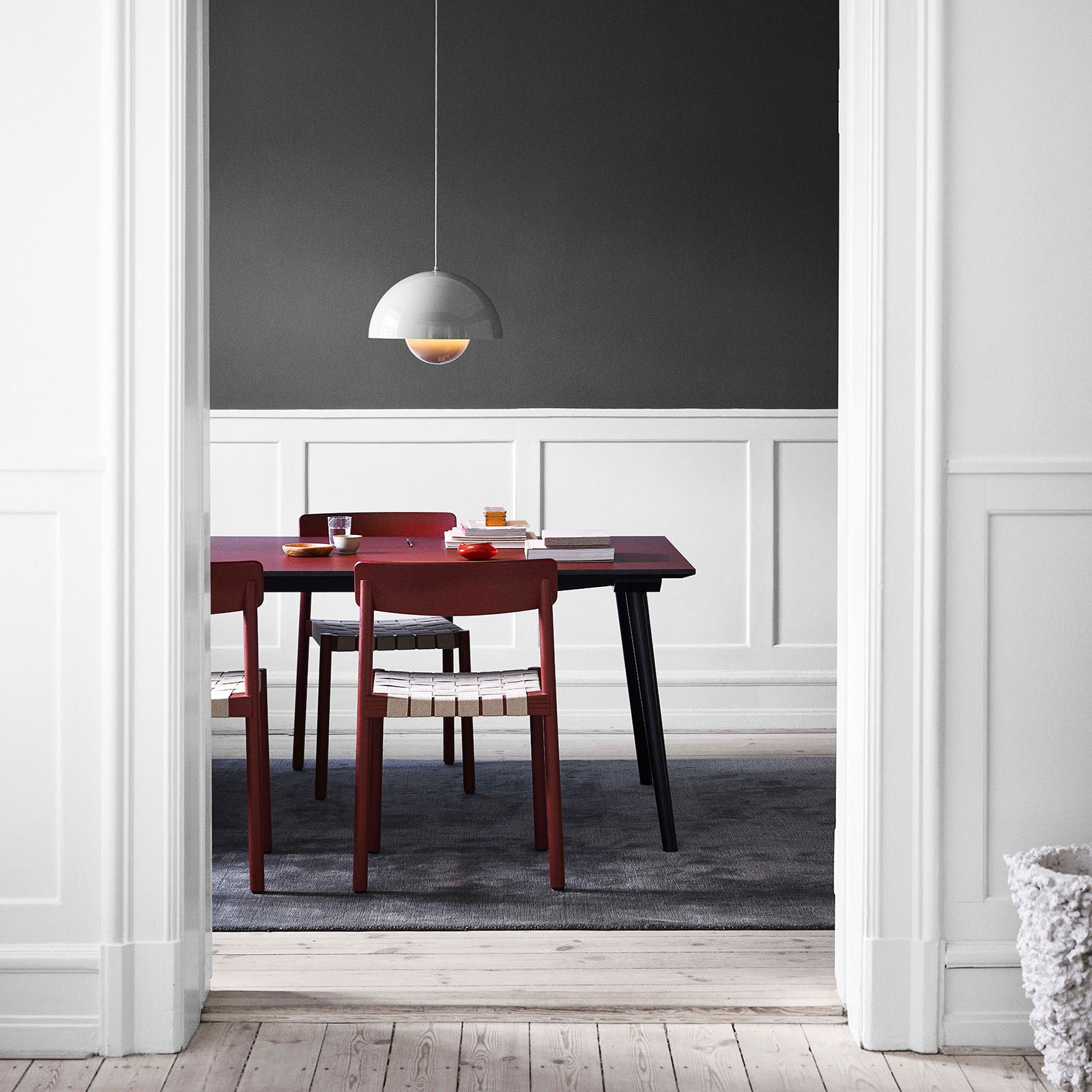 Big Flowerpot VP2 Pendelleuchte Grey Beige - &Tradition