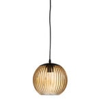 Lampada a sospensione Sybia, marrone, vetro, Ø 23 cm - Bloomingville