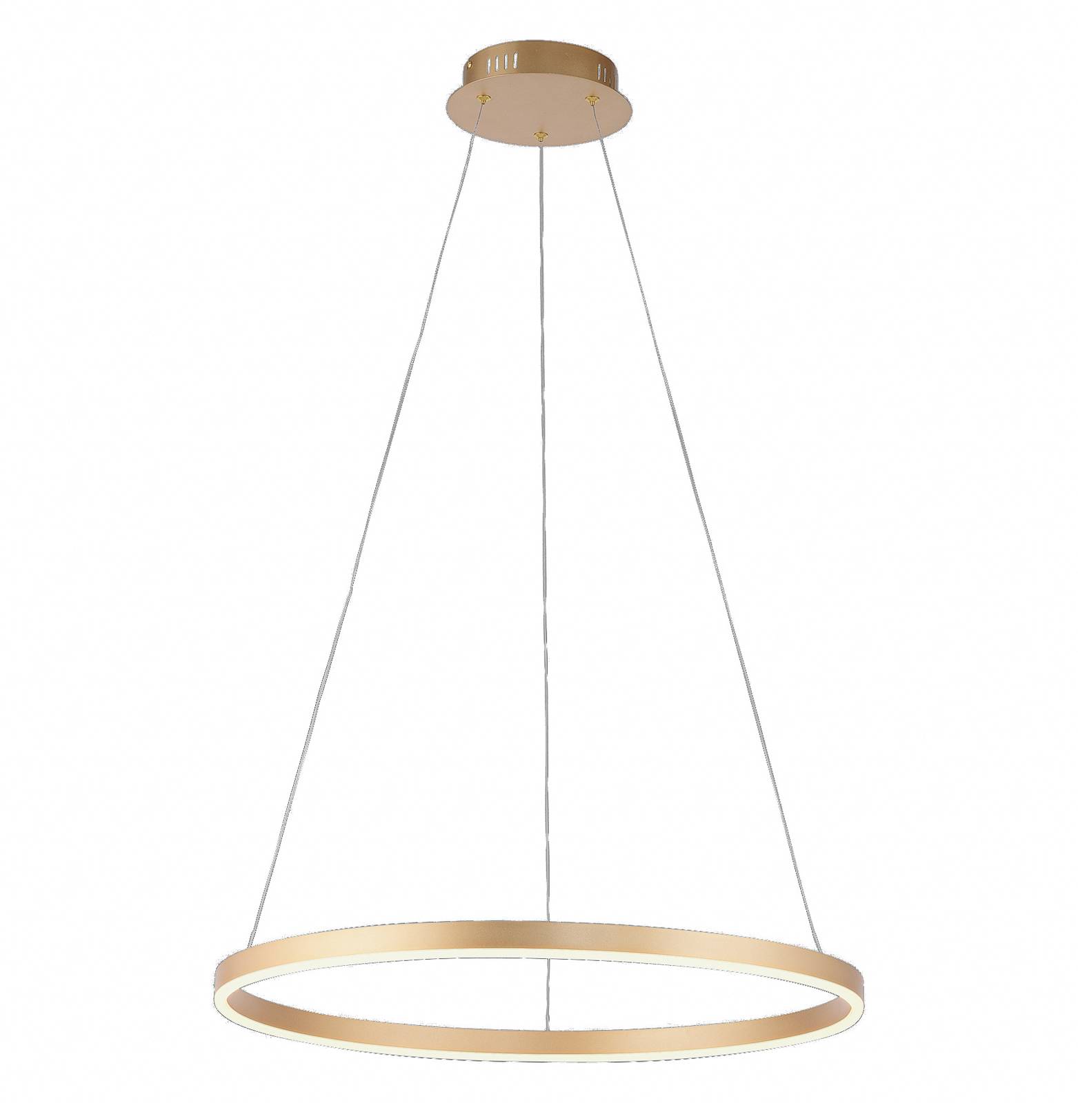 Suspension LED Ritus Ø 58,5 cm laiton mat