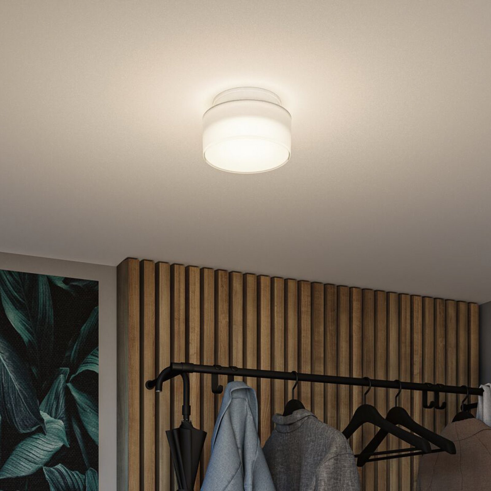 Paulmann LED stropní svítidlo Maro, bílé, Ø 16 cm, IP44 Paulmann LED stropní svítidlo Maro, bílé, Ø 16 cm, IP44