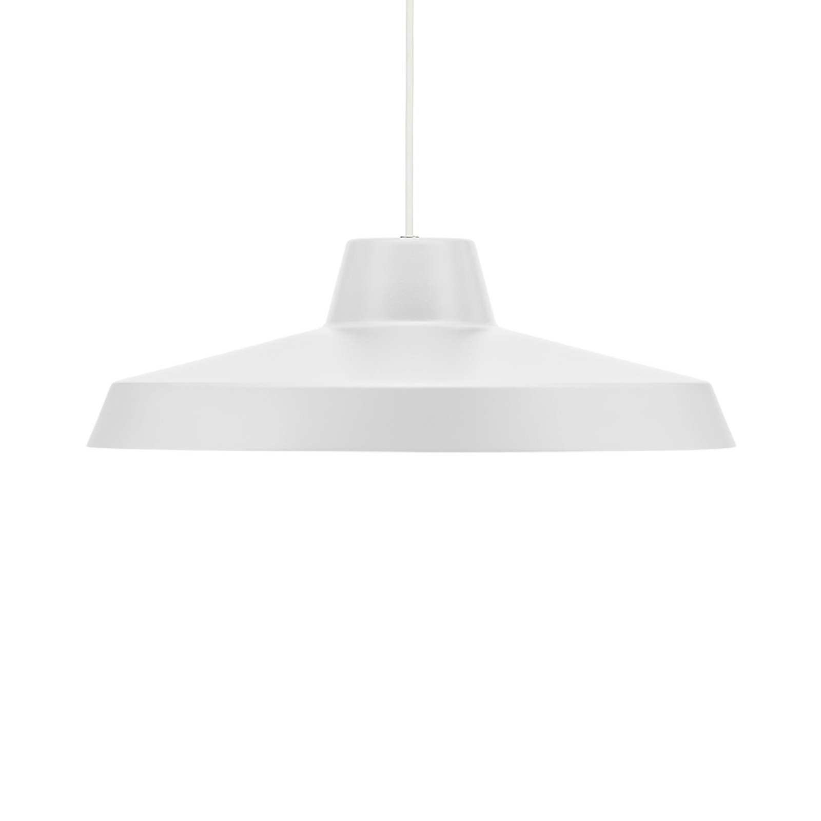 Miguel LED pendant light, grey, aluminium, 2,700 K