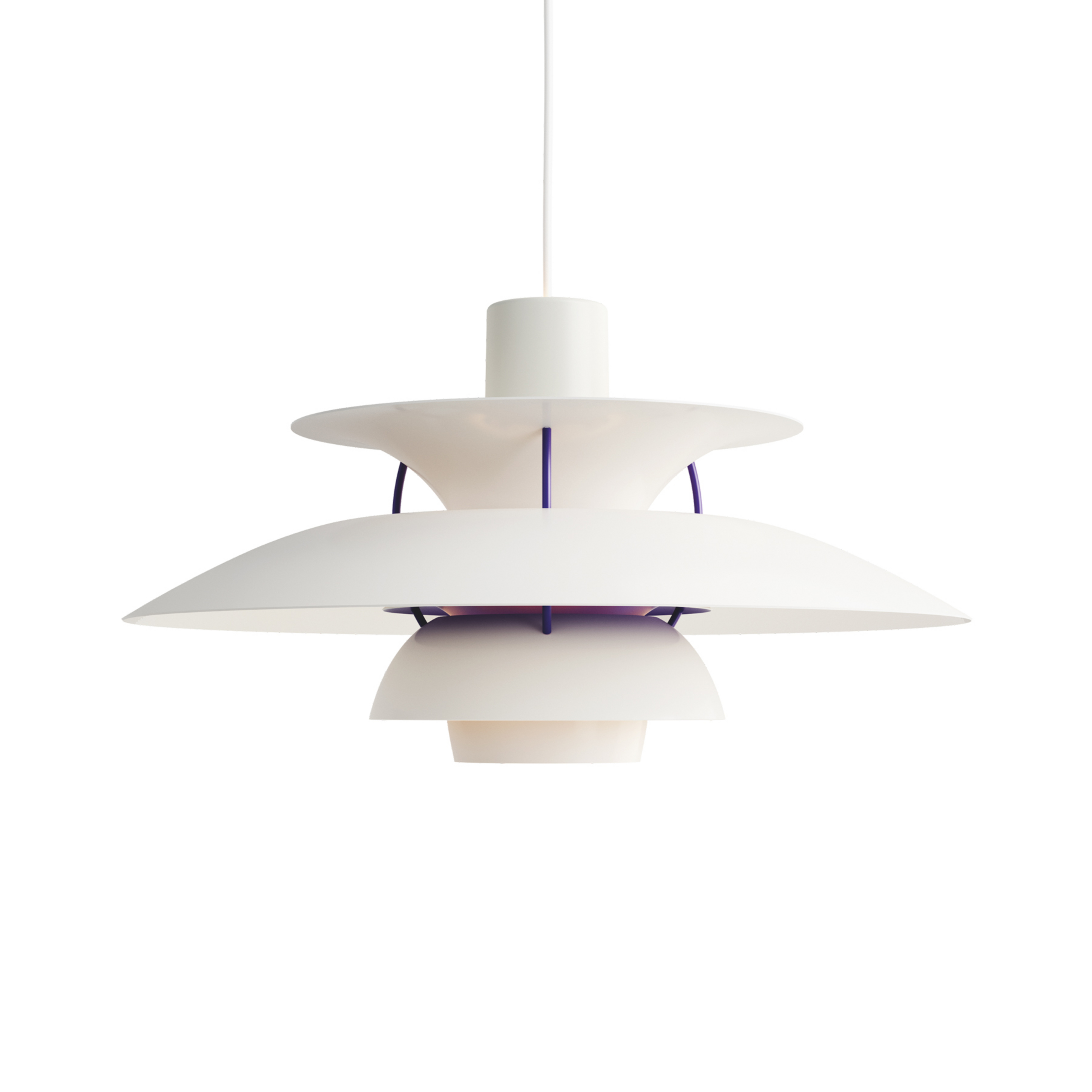 PH 5 500 Pendant Light, Classic White - Louis Poulsen