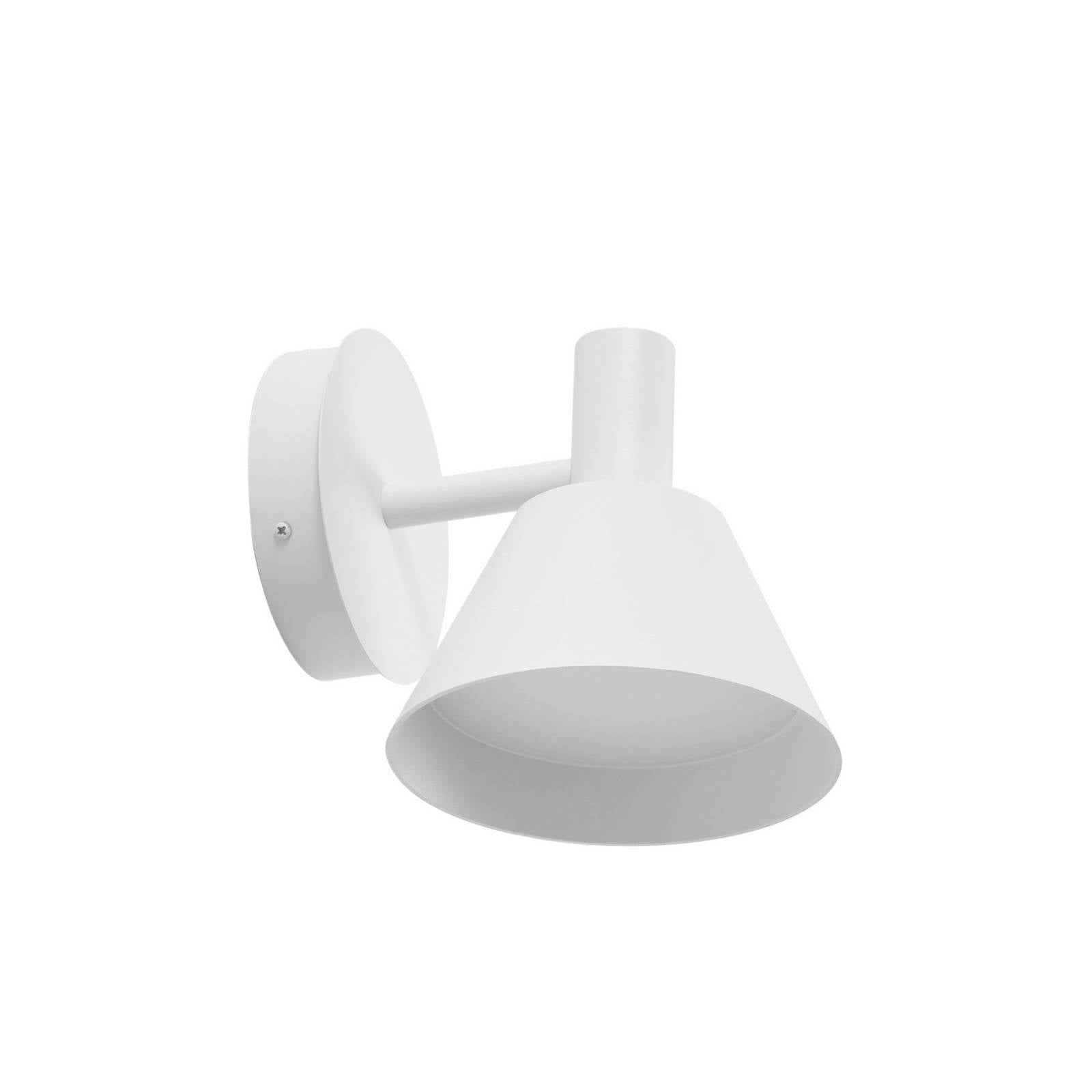 Lucande LED-Außenwandleuchte Tabena, weiß matt, IP44, CCT
