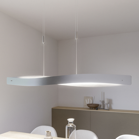 Rothfels Lian LED hanglamp, dimbaar, alu mat