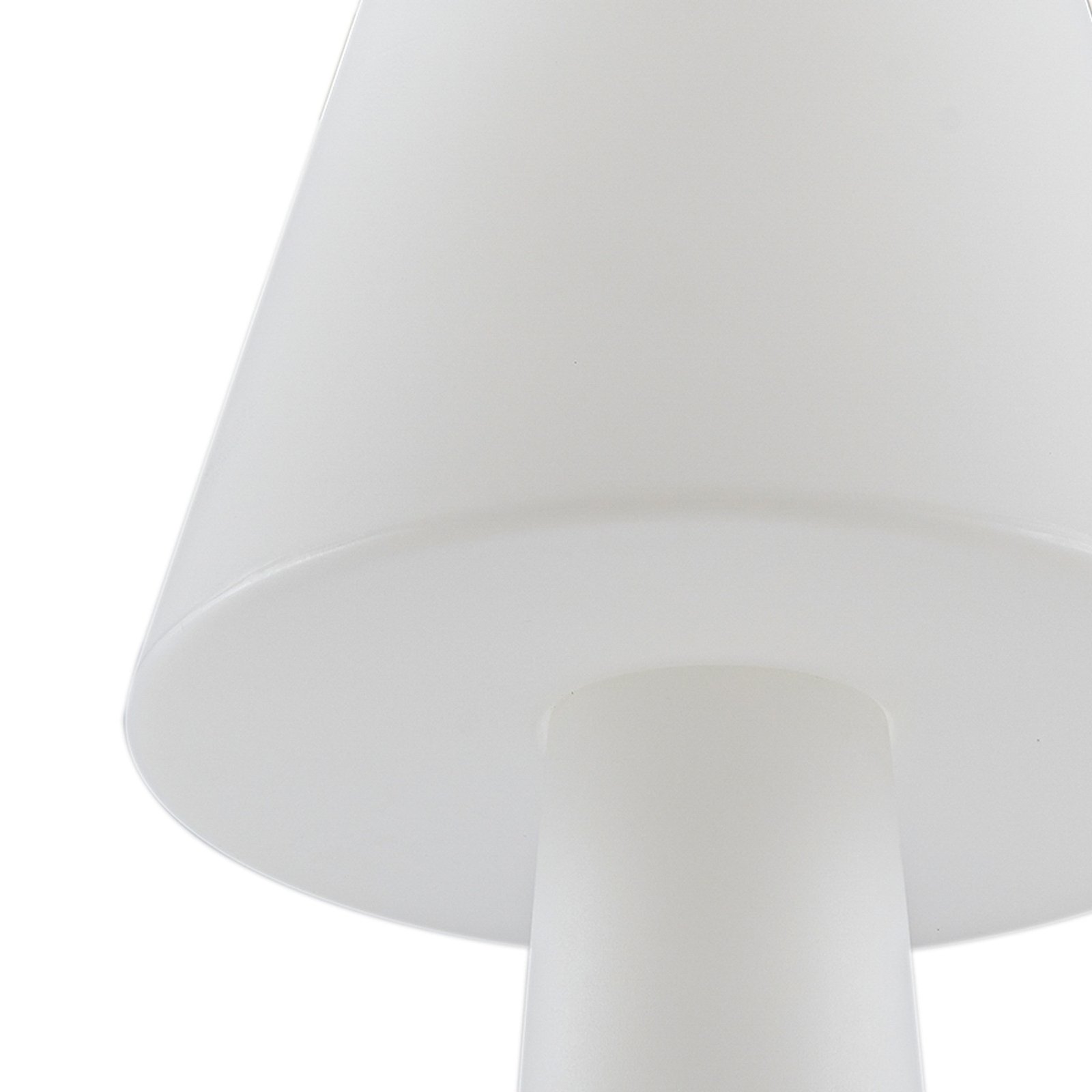 Gauri Portátil Candeeiro de Pé IP44 Branco - Lucande