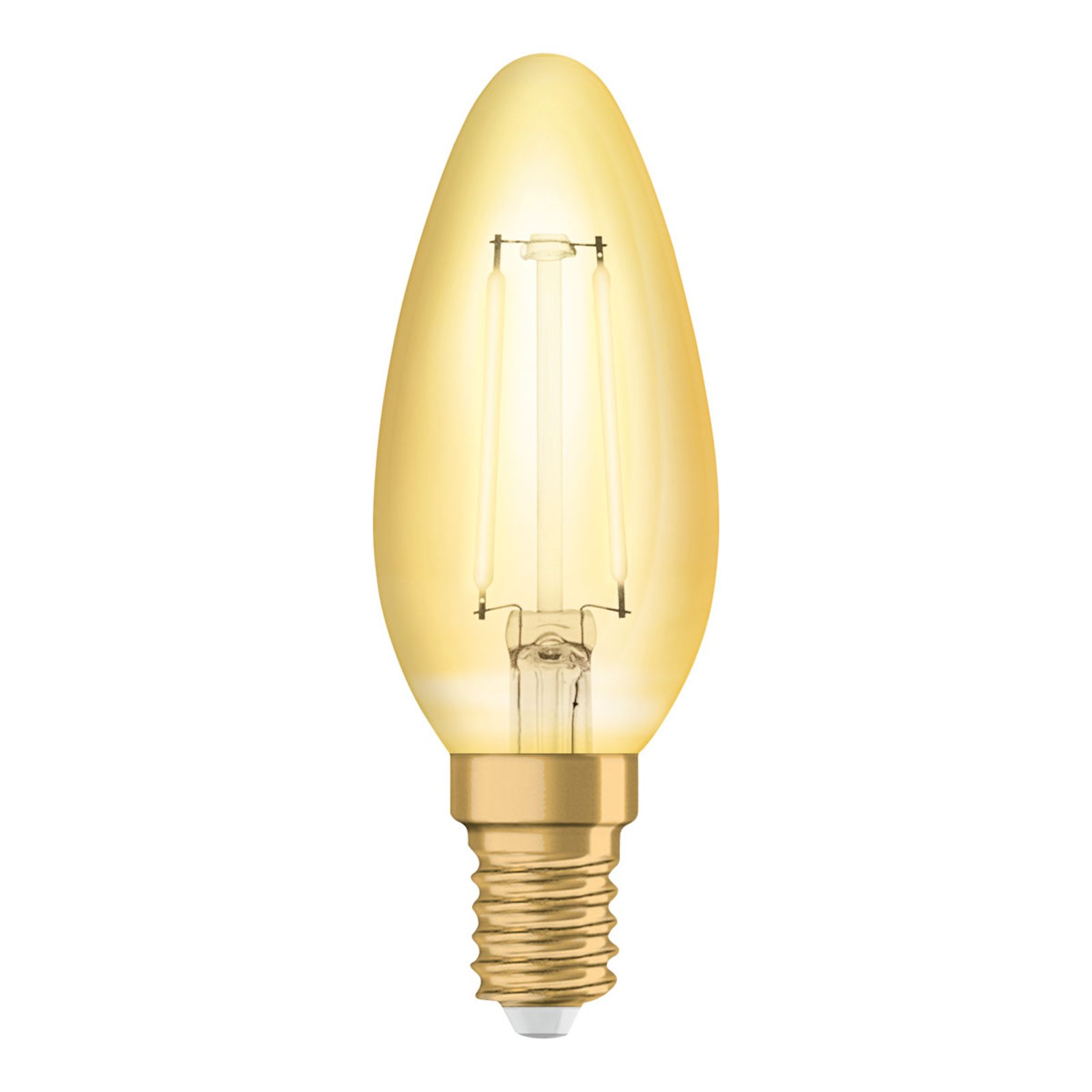 OSRAM LED candela E14 1,5W Vintage filam 825 oro