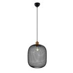 Djuna Lustră Pendul Black/Wood - Lindby