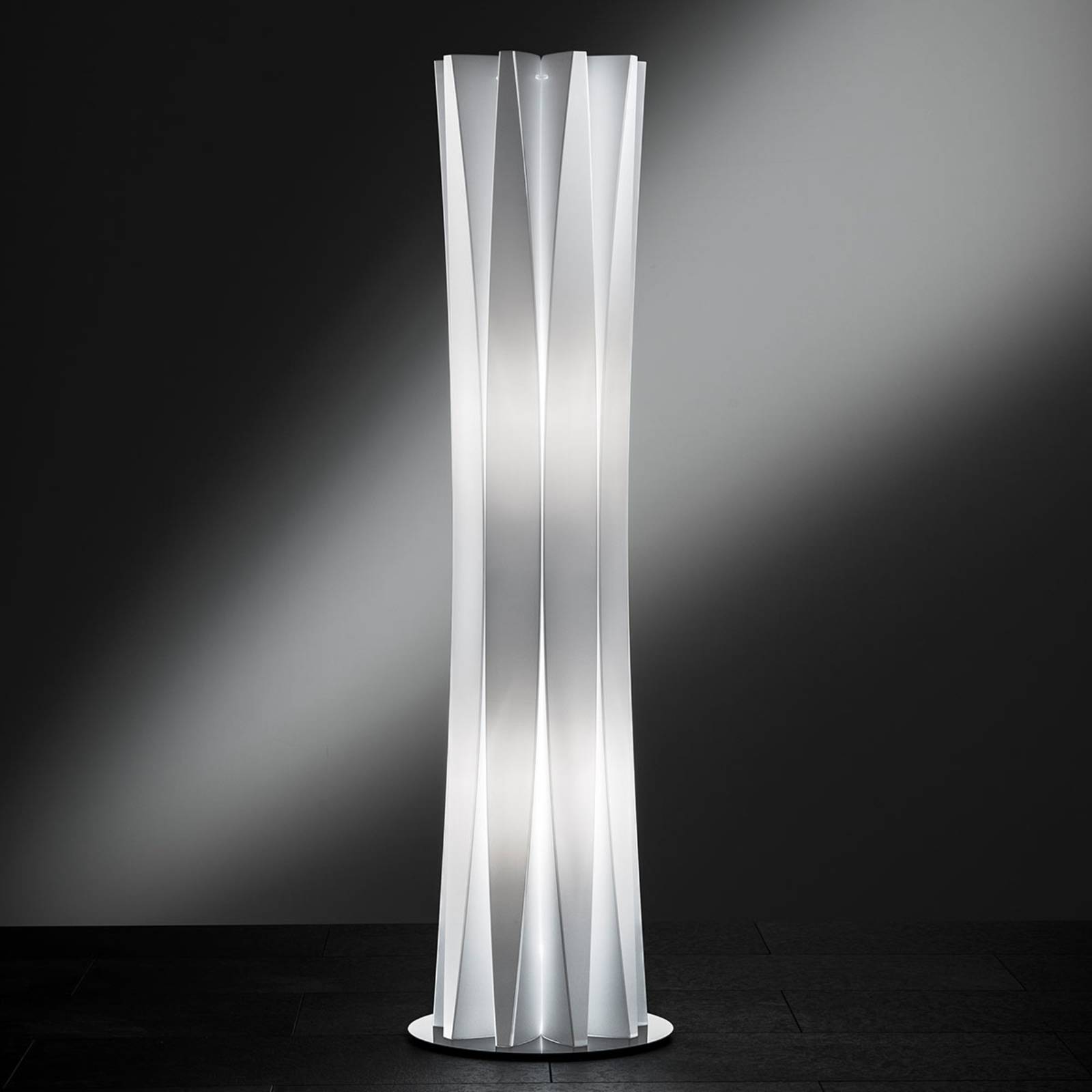 Slamp Bach gulvlampe højde 116 cm hvid