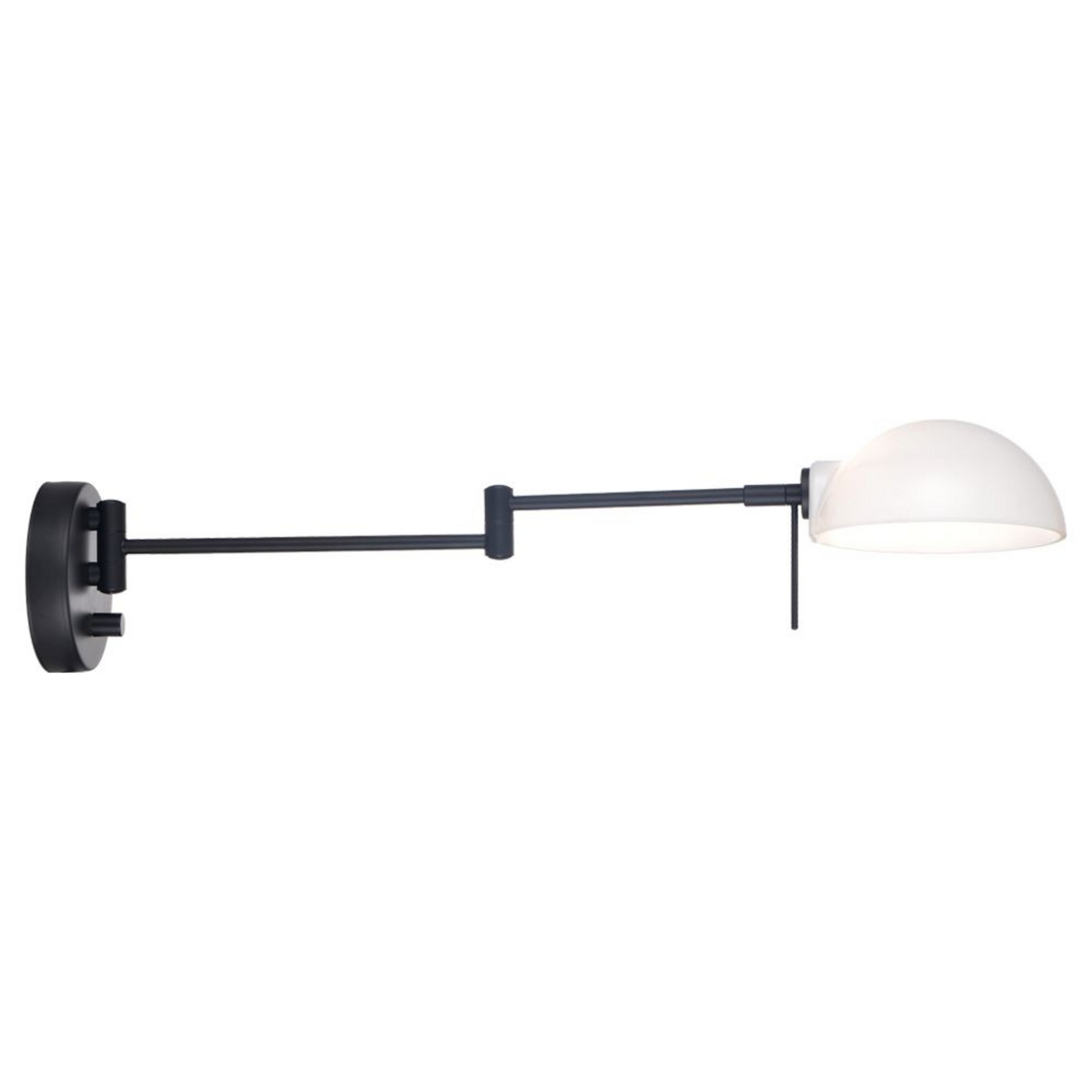 Kjøbenhavn Lang Zidna lampa Crna - Halo Design
