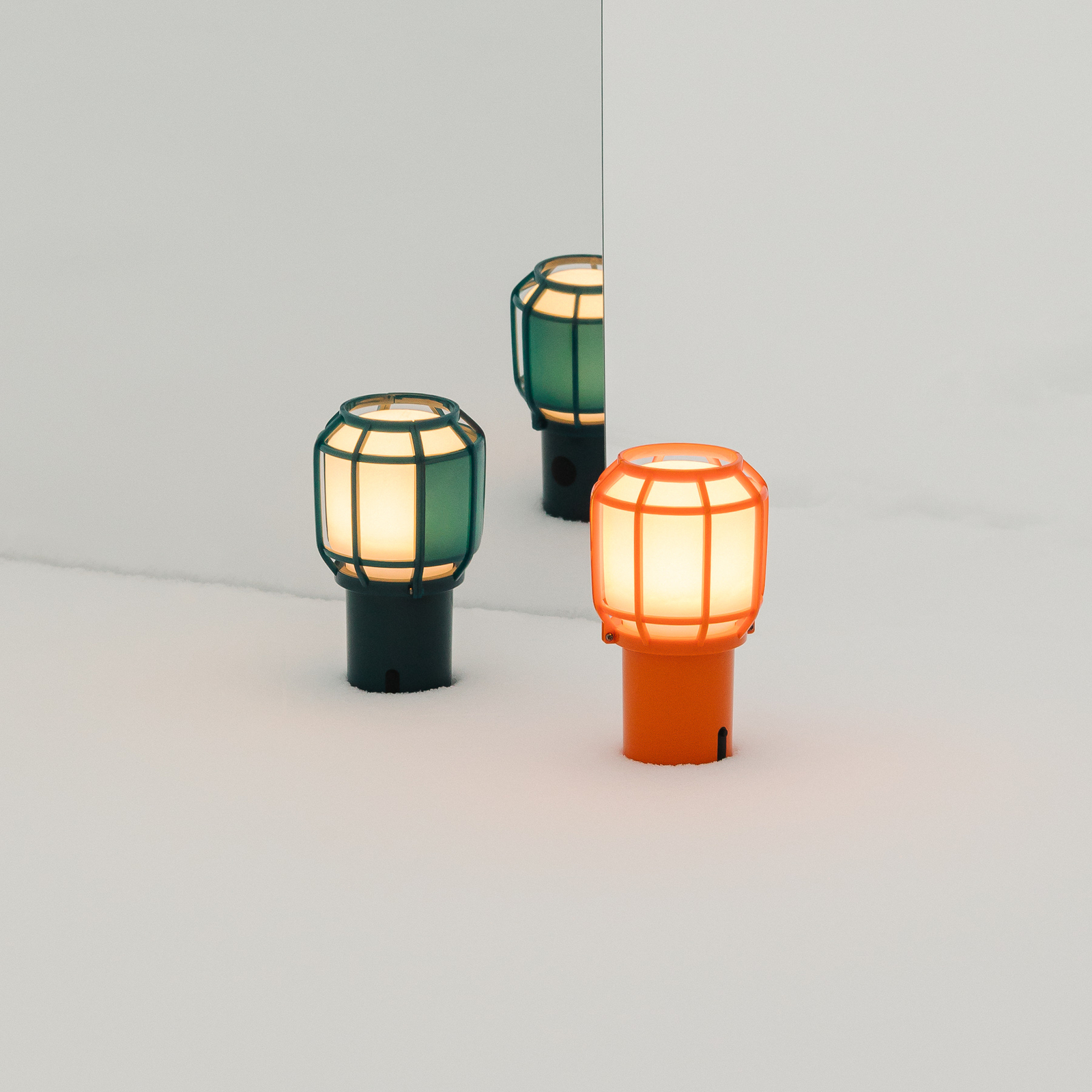 Chispa Lampe de Table Portable Green - Marset