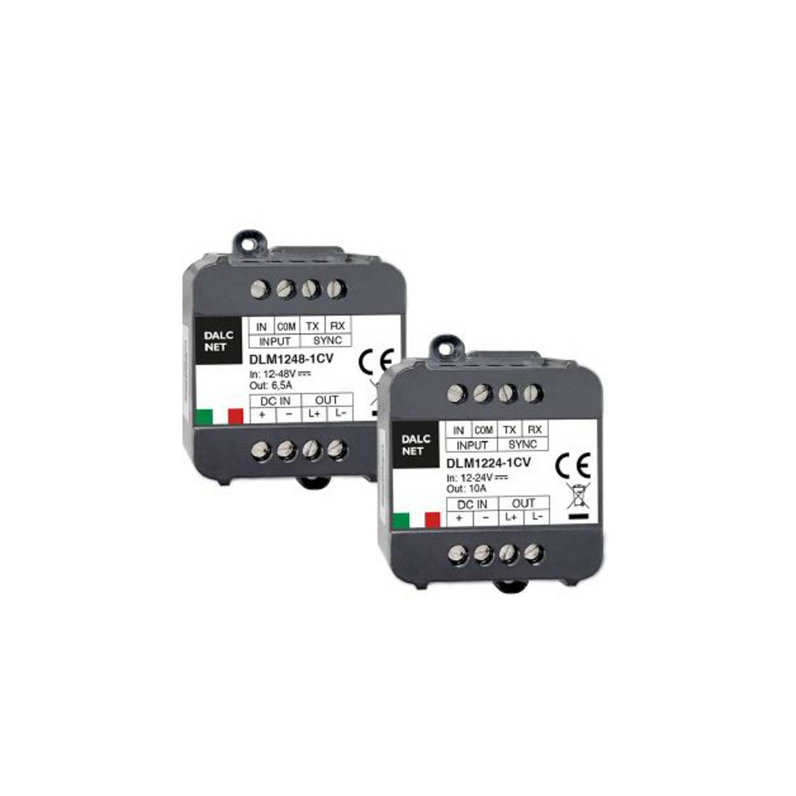 Ściemniacz PWM Ivela, Push 0-10 V / 1-10 V, 12/24/48 V, 6,5 A