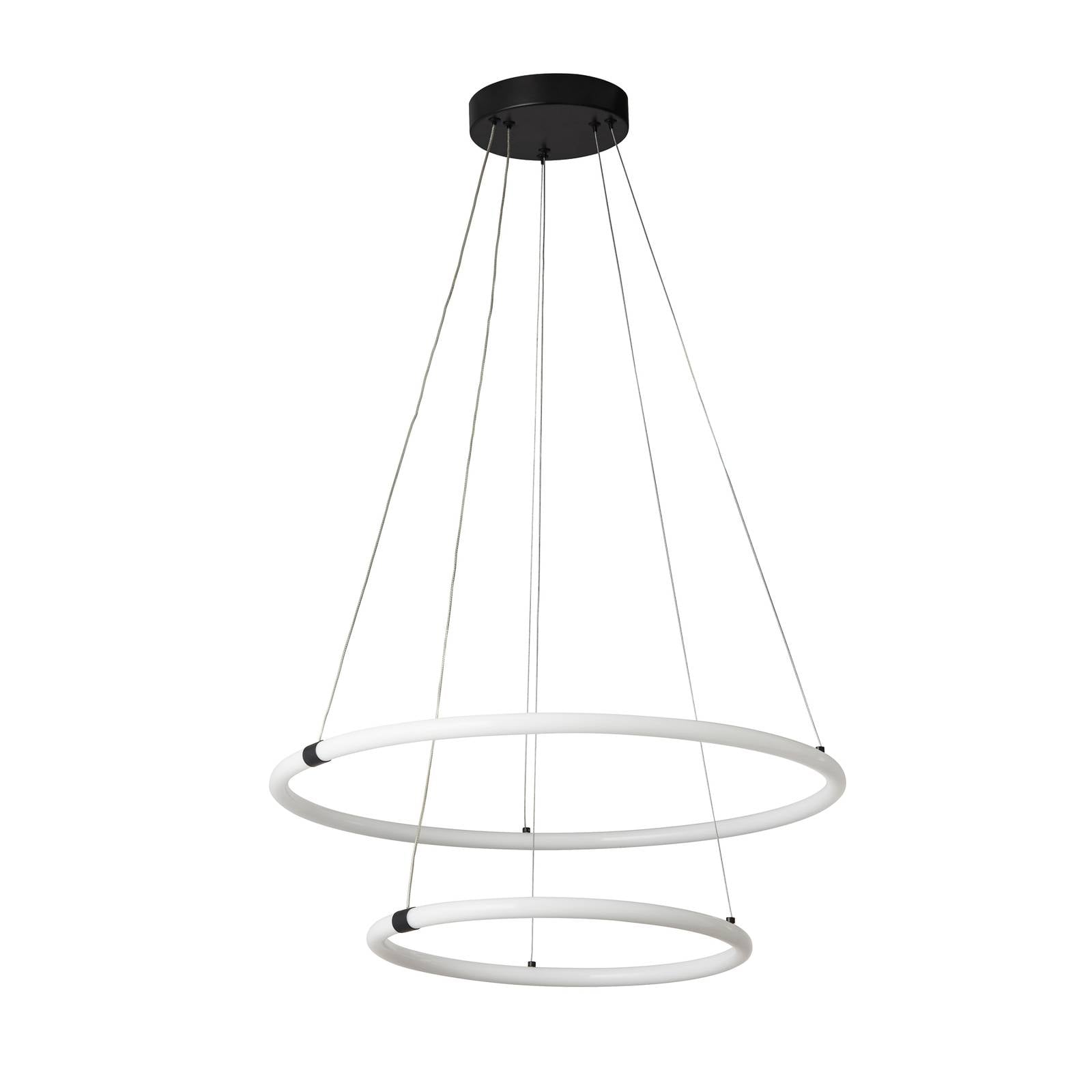 led Design Pendelleuchte Hängeleuchte Stahl Höhenverstellbar Wohnzimmerleuchte