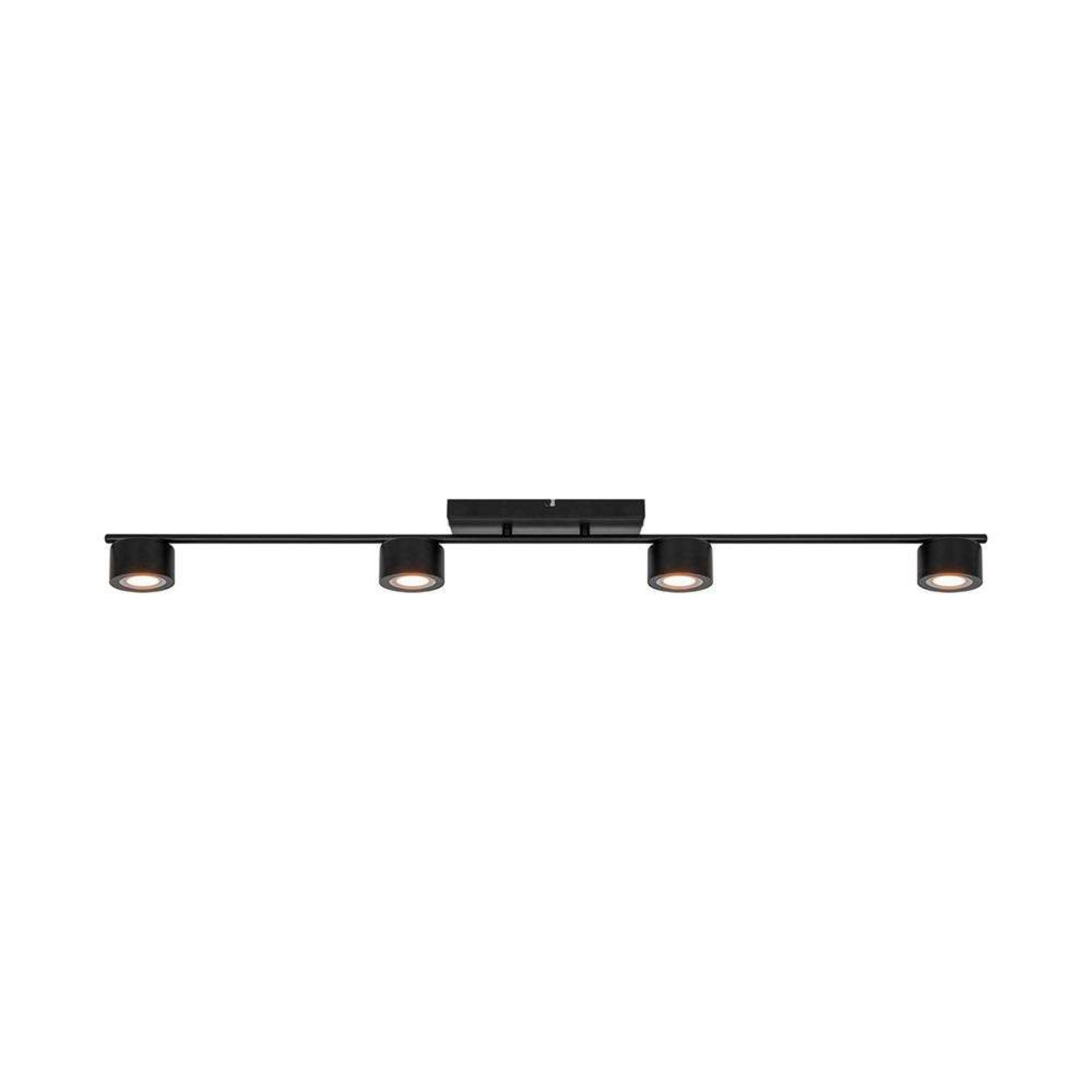 Clyde 4-Rail Candeeiro de Tecto Black - Nordlux