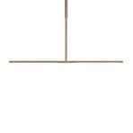 Candeeiro suspenso Omni LED cor latão comprimento 107 cm 2 lâmpadas - UMAGE