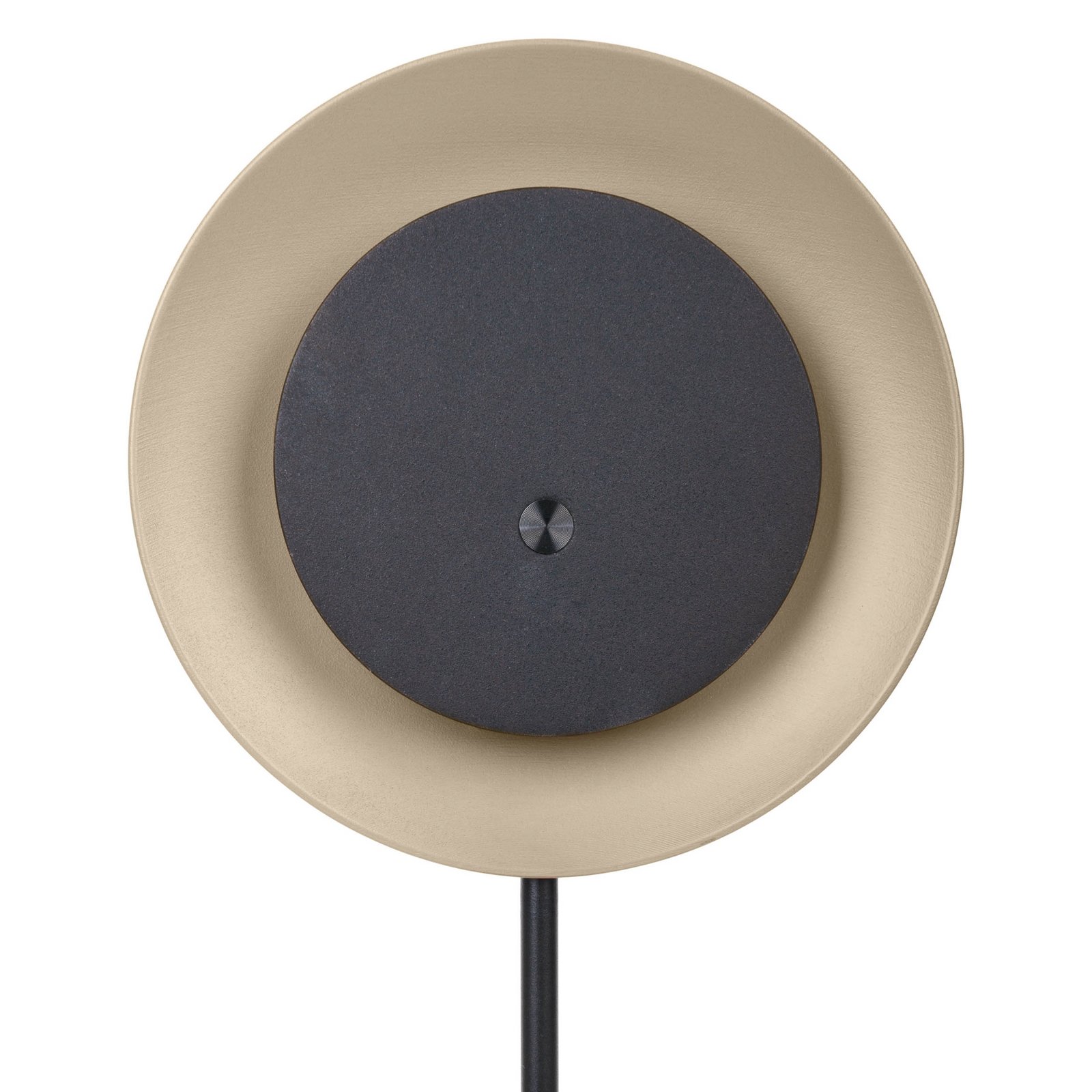 LED-Akku-Tischleuchte Solan, μαύρο/μπεζ, ηλιακό, IP54 LED-Akku-Tischleuchte Solan, μαύρο/μπεζ, ηλιακό, IP54