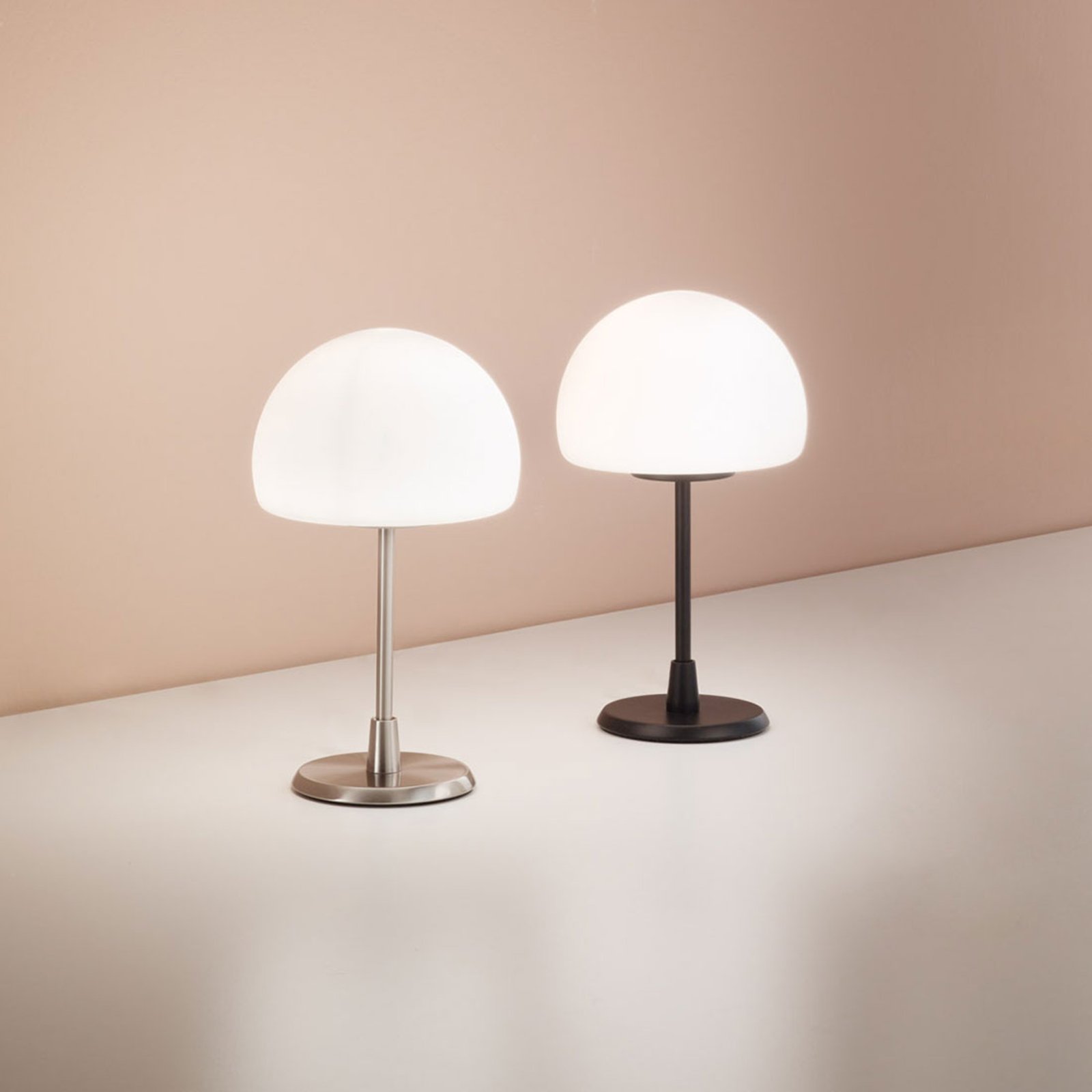 Gaia LED table lamp with touch dimmer