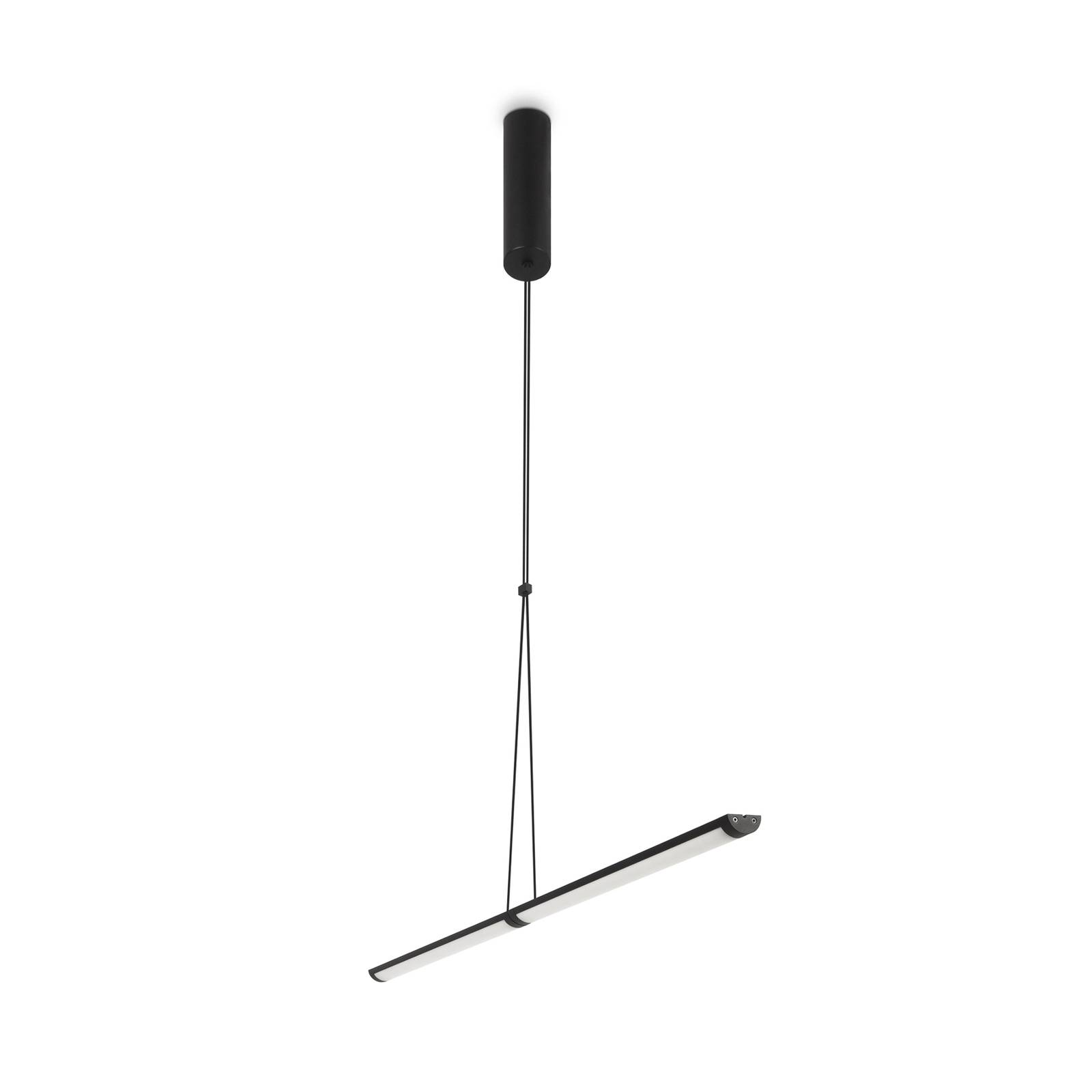 Supersymmetry Moderne integrierte LED-Pendel-Deckenleuchte Mattschwarz 4000K - Maytoni