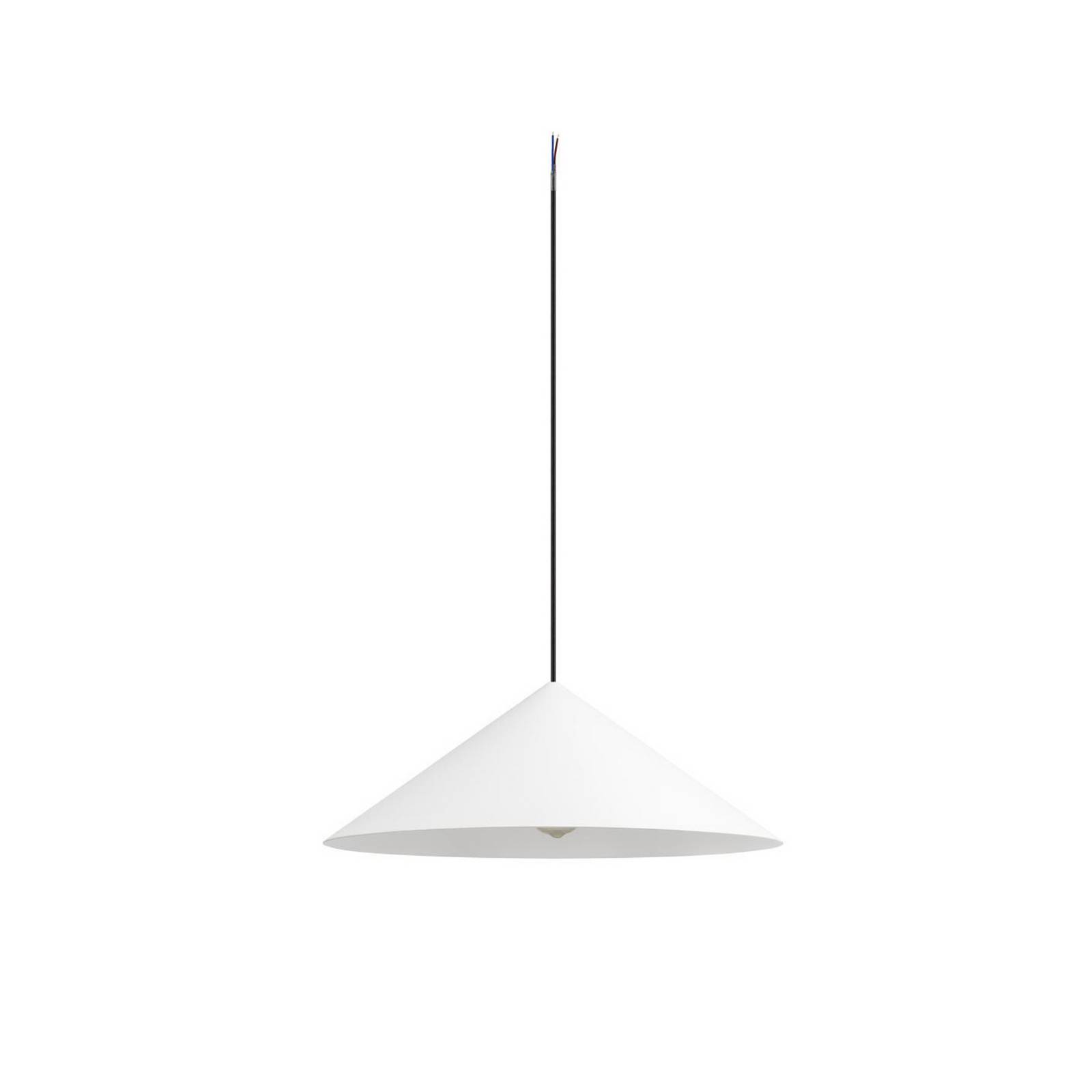 SLV Hängelampe Magico, Ø 55 cm, weiß matt, Metall