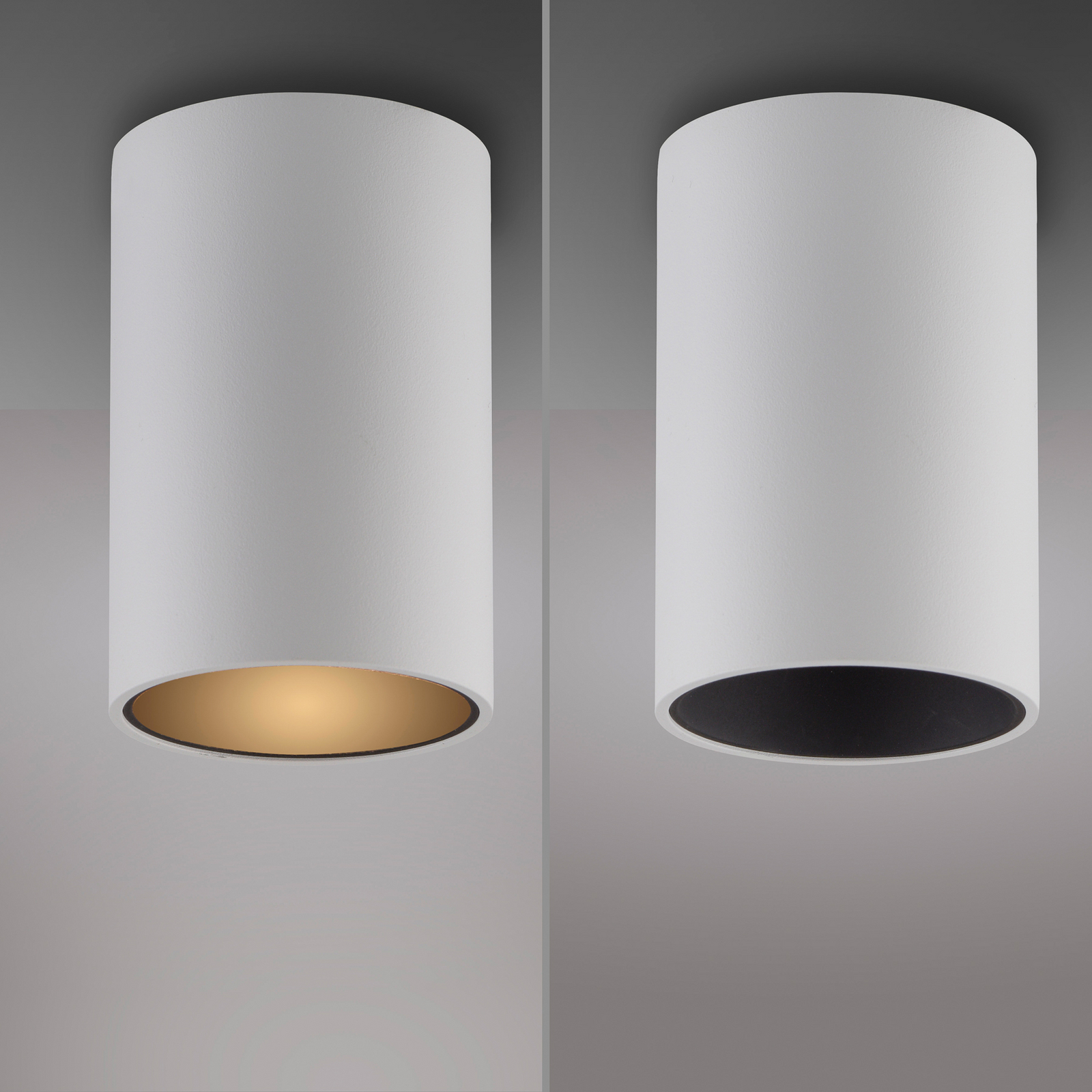 PURE LED лампа за баня Point, бяла, Ø 6 cm, метал, IP44