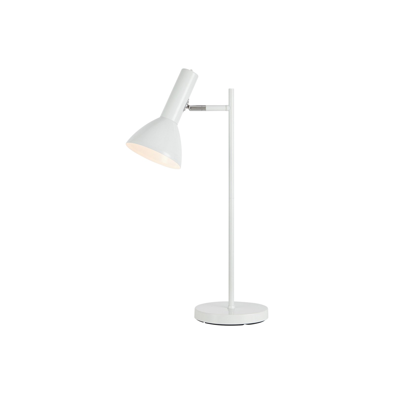 Metro table lamp, white, 1-bulb