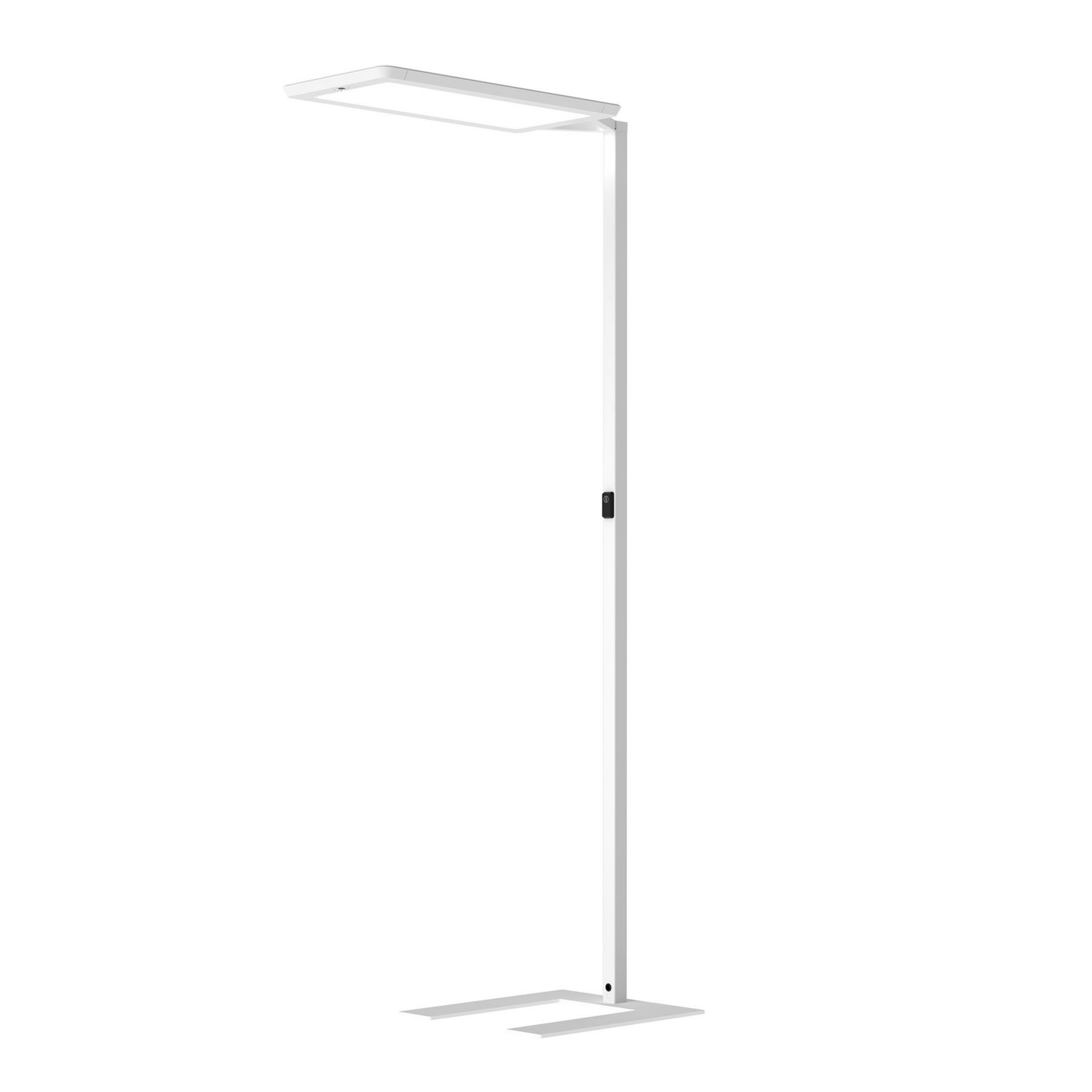 Yara.single LED-gulvlampe 4.000 K, BT, PIR, hvid