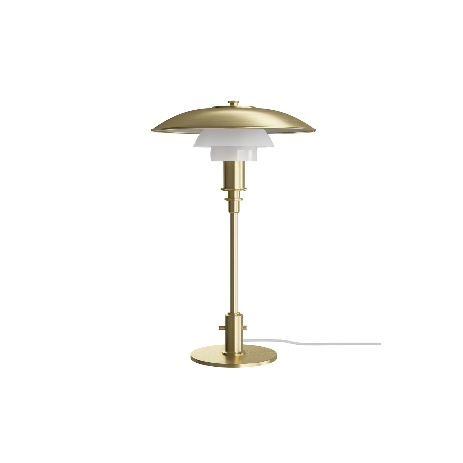 PH 3/2 Lampe de Table Limited Edition Brass/Opal - Louis Poulsen