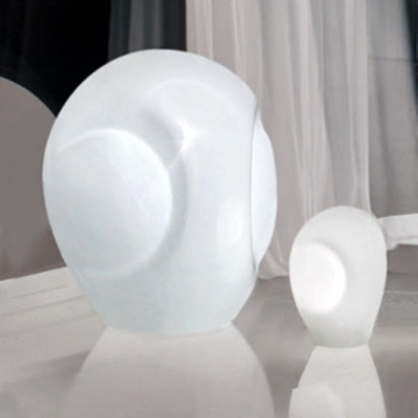 MUNEGA üveg asztali lámpa, 27 cm