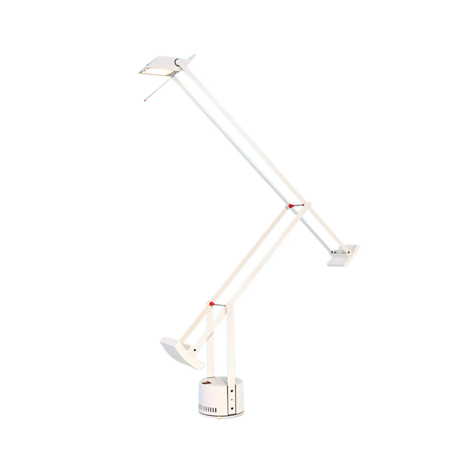 Artemide Tizio dizajnová stolová LED lampa, biela
