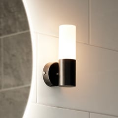 PR Home vannitoa seinavalgusti Beta, must, IP44