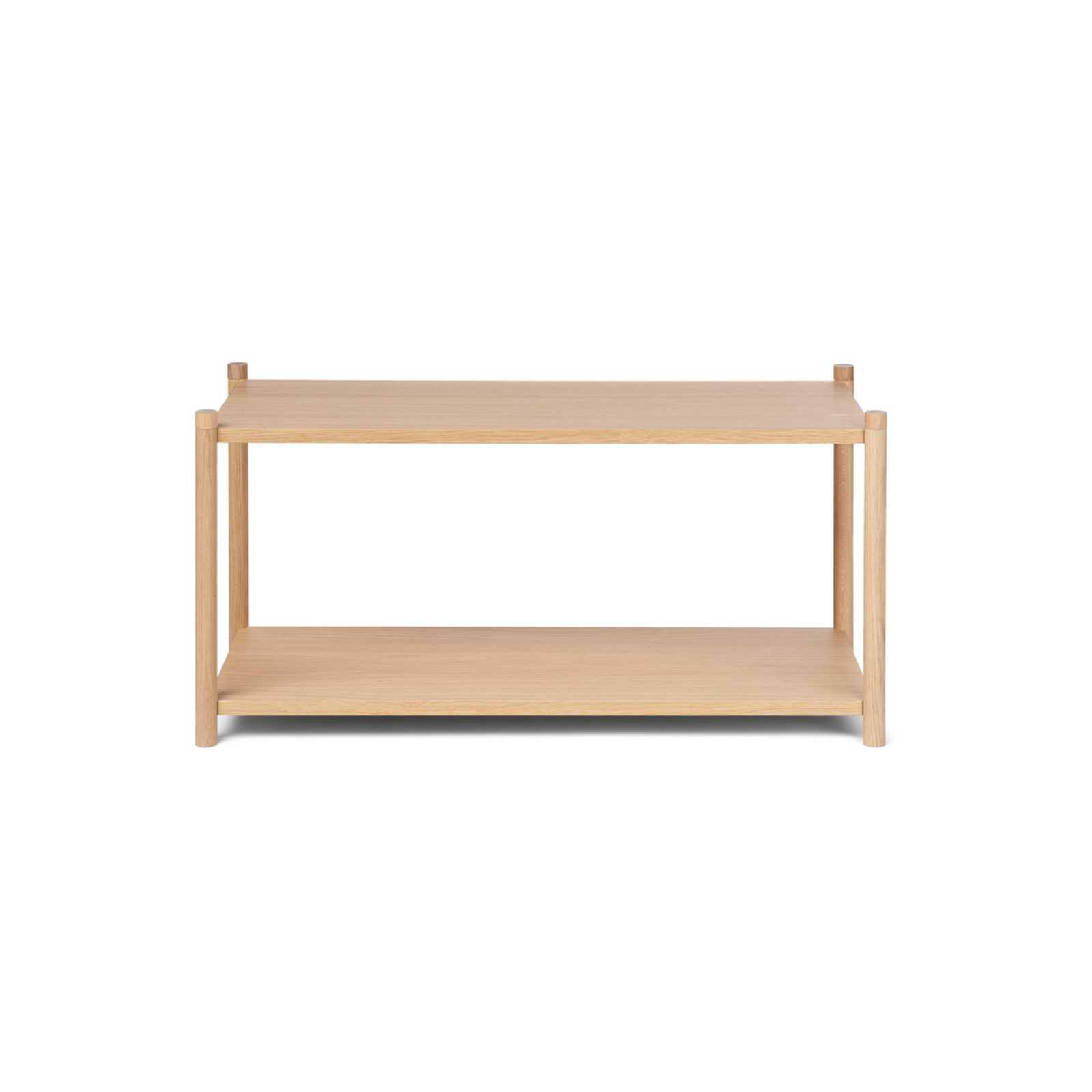 Estantería Sceene F, módulo 1, madera clara, altura 45 cm, roble - GEJST Estantería Sceene F, módulo 1, madera clara, altura 45 cm, roble - GEJST