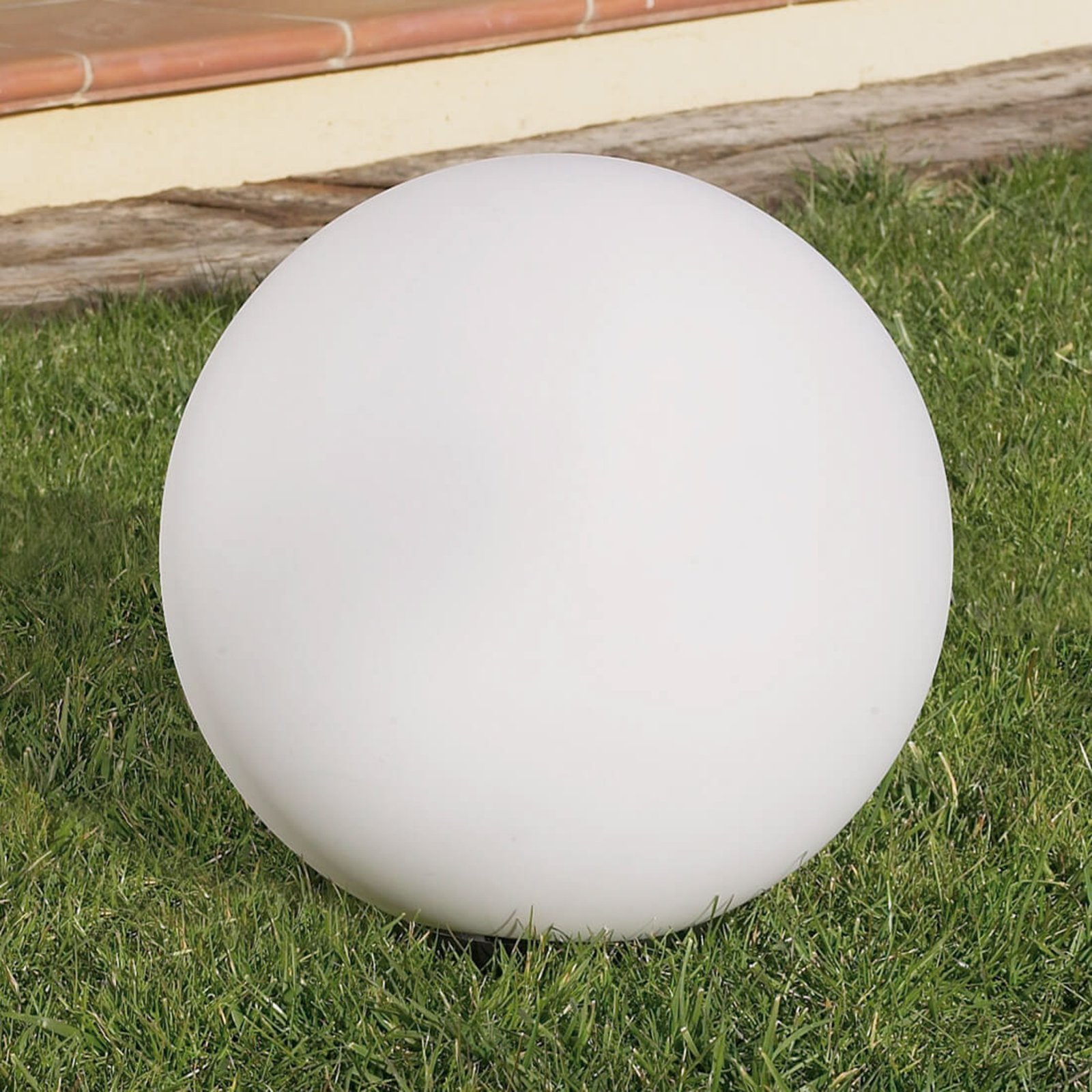Decorative outdoor light Cisne, 30 cm diameter