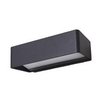 Logan Outdoor Wall Lamp Antracite/White - Lucande