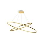 Ellisse Double Pendant Painted Gold - Nemo Lighting