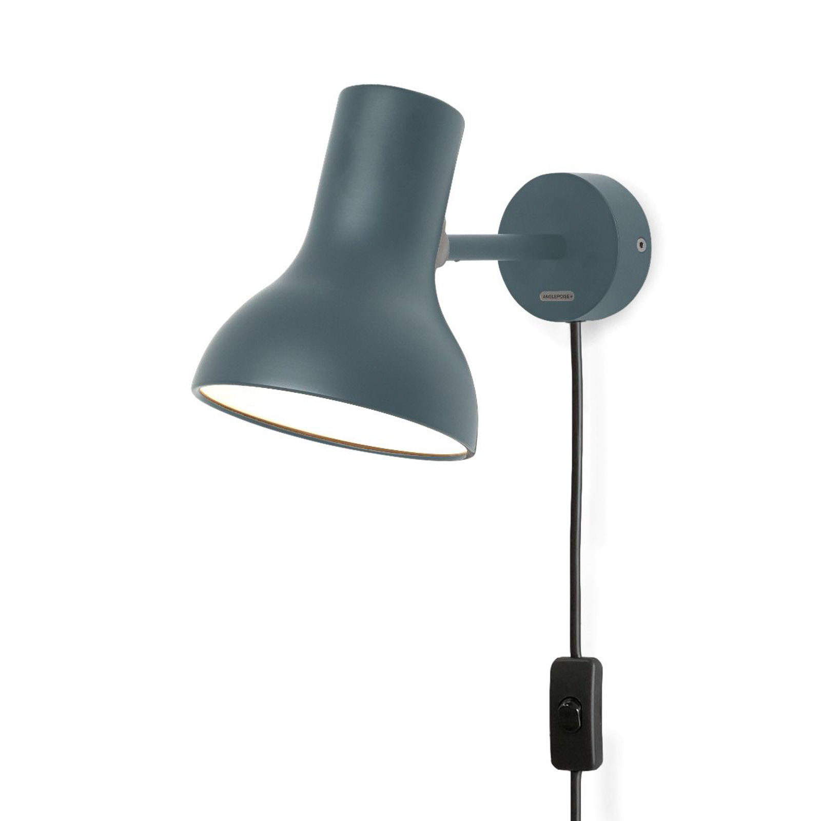 Anglepoise Type 75 Mini-vegglampe med stikkontakt